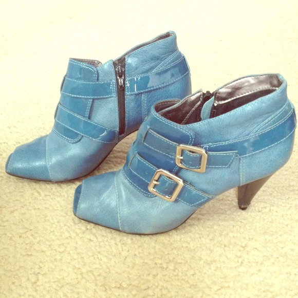 Brazilian leather booties