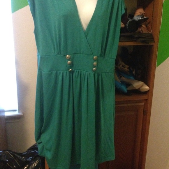 Green dress