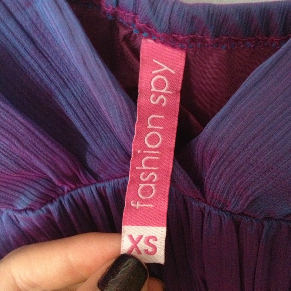 💐100% Silk Fashion Spy Dress w/ Handmade Flowers - Picture 9 of 9