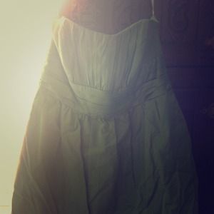 David's Bridal never worn green bridesmaid dress