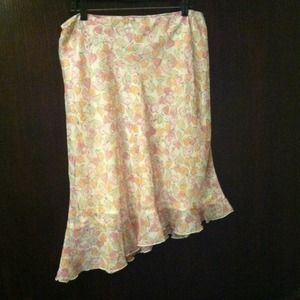 Worthington asymmetrical skirt