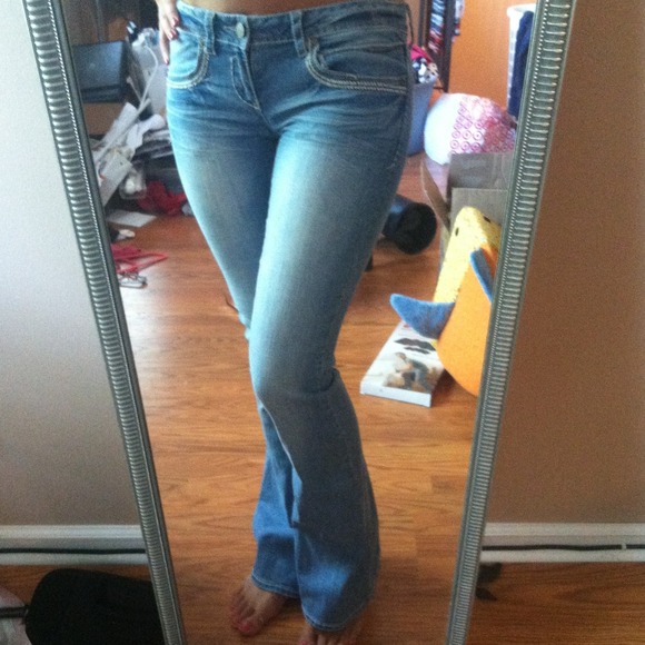 Hydraulic jeans bell bottom great condition