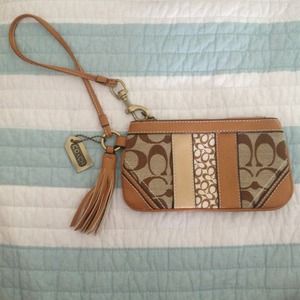 Coach wristlet