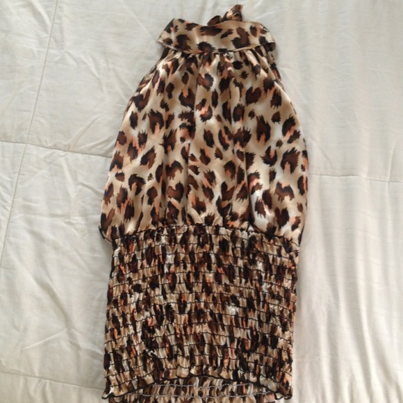 Halter too silky feel top