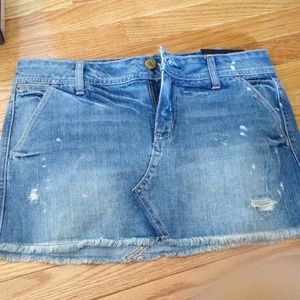 AE denim mini skirt brand new