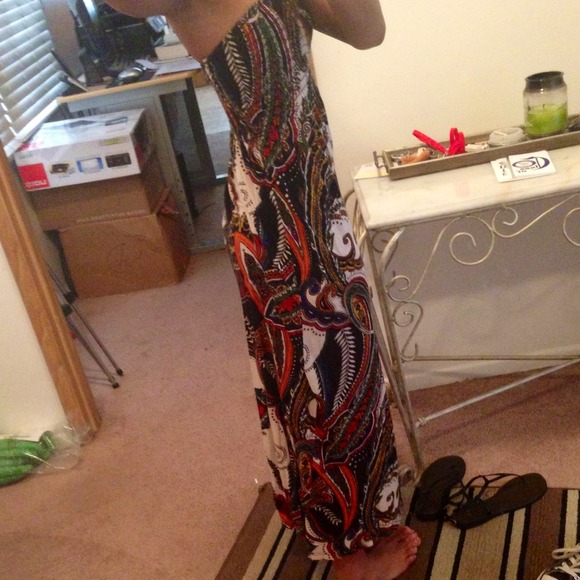 🔸Sold in bundle🔸Colorful maxi dress - Picture 2 of 4