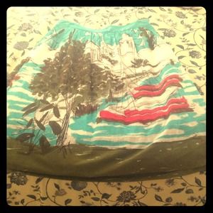 Anthropology cute summer skirt