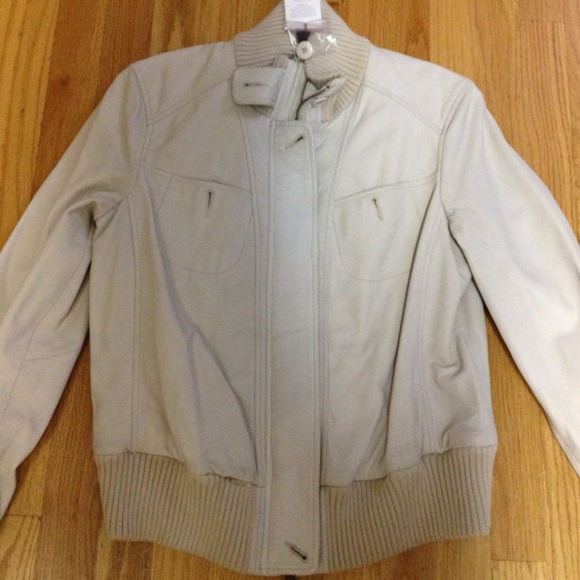 Brand new Armani Exchange Leather Jacket with tags