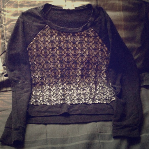 Lace sweatshirt - Picture 1 of 1