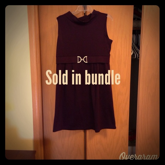 Purple knit mod dress
