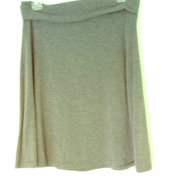 BUNDLED Fold down t-shirt skirt size M