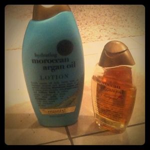 SOLD  bottles of Moroccan oil & lotion