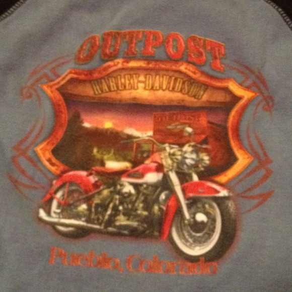 Sleeveless Harley Davidson Shirt - Picture 2 of 3