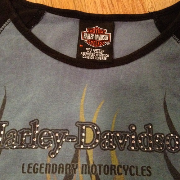 Sleeveless Harley Davidson Shirt - Picture 3 of 3