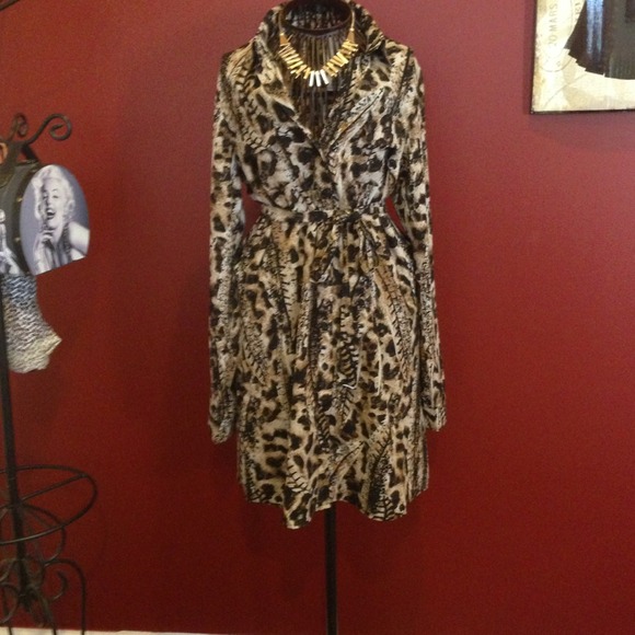 Animal print dress