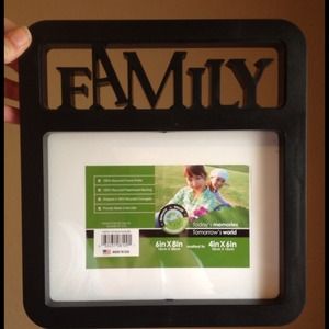 Bundled--New family picture frame