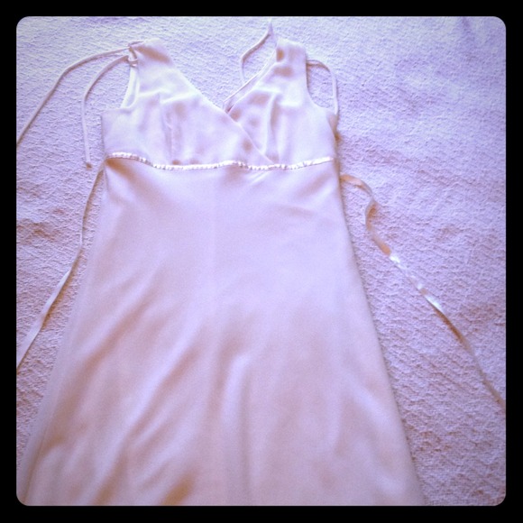 Tea length semi formal dress