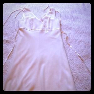 Tea length semi formal dress