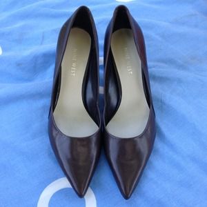 Chocolate brown heels