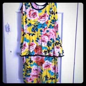 Peplum dress SOLD!!!