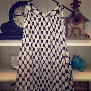 PLUS Size Sleeveless Polka Dot top. Size 2x.