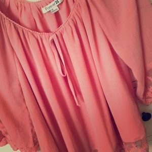 Three quarter length dressy top!! FOREVER21 :)