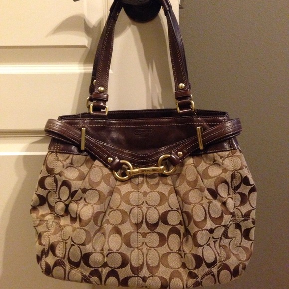 🚫SOLD🚫Brown coach handbag