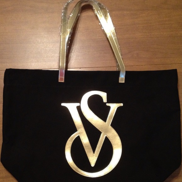 Black & Gold VS Tote Bag *Price Reduced*