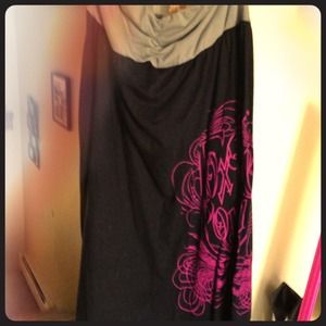 Fox riders tube top dress