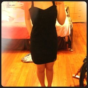 Black Medium Bodycon Bandage Dress