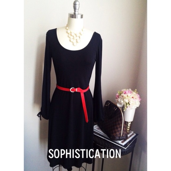 The Limited Dresses & Skirts - 📌Sold as Bundle📌Black Long Sleeve Dress