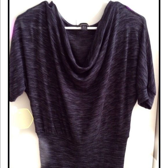Forever 21 cowl neck 3/4 sleeve dolman sweater top