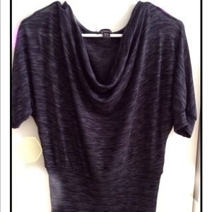 Forever 21 cowl neck 3/4 sleeve dolman sweater top