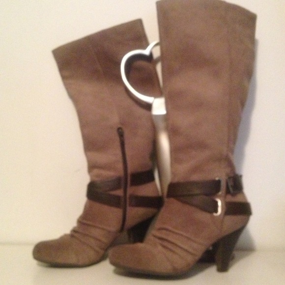 Tan & brown boots