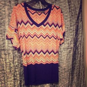 ❗❗SOLD ❗❗The Limited Outback Red chevron sweater