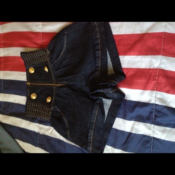 High waisted shorts