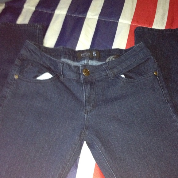 Dark blue pants