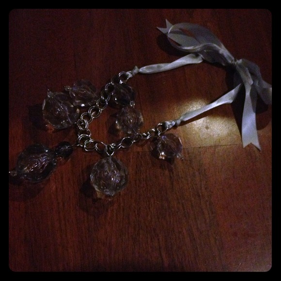 ❤Cute Handmade Necklace in color Grey