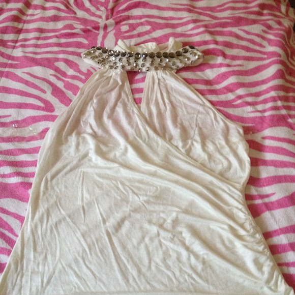 Ivory dressy halter