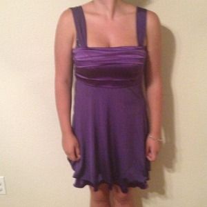 Purple dress