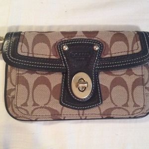 Coach wristlet.