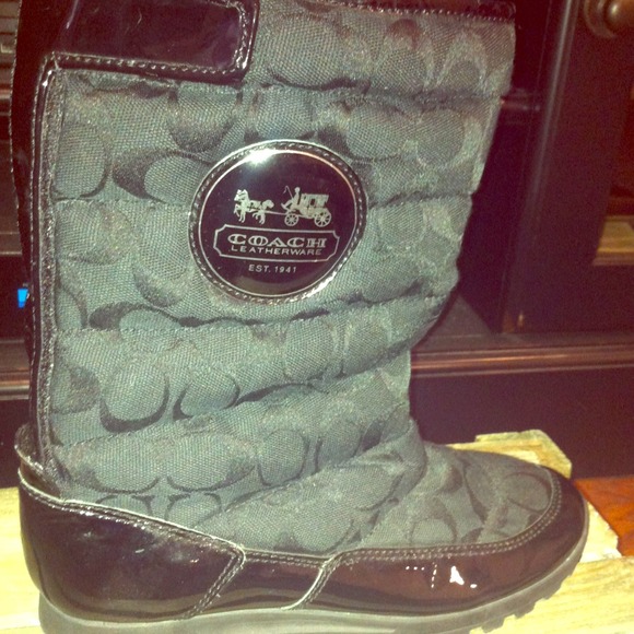 COACH  boots! Worn one time!