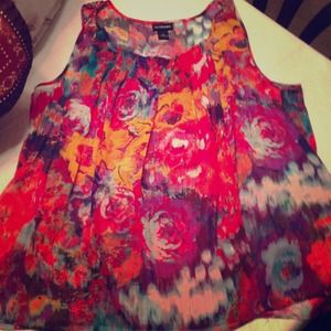 Color my world dress tank