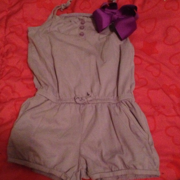 Baby Gap romper, dress and 3 tops (1 not shown)
