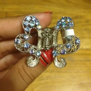 Rhinestone Hair Clip