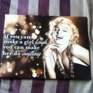🌸Reserved🌸 Marilyn Monroe Canvas