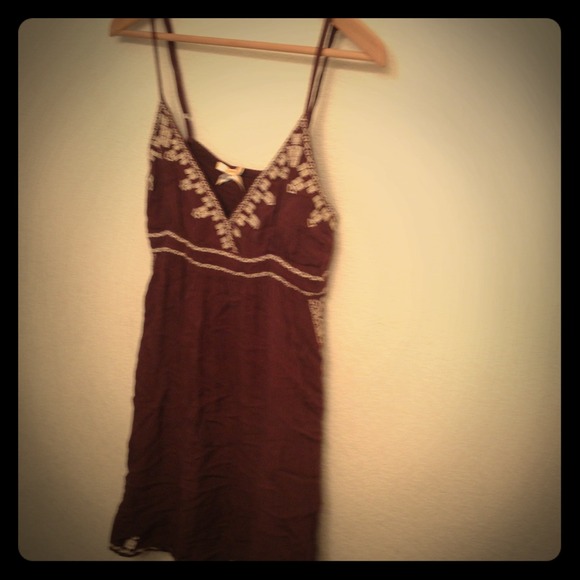 Cute Brown short dress.