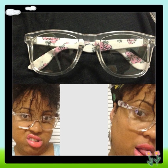 Fashion frames with flowers