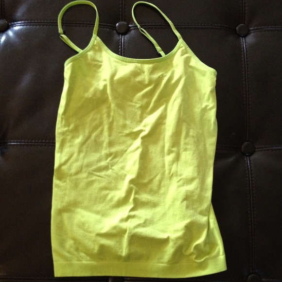 Stretchy lime green cami - Picture 1 of 3