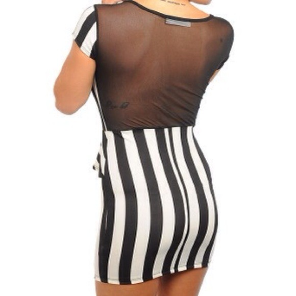 Black and Cream dress - Picture 2 of 2